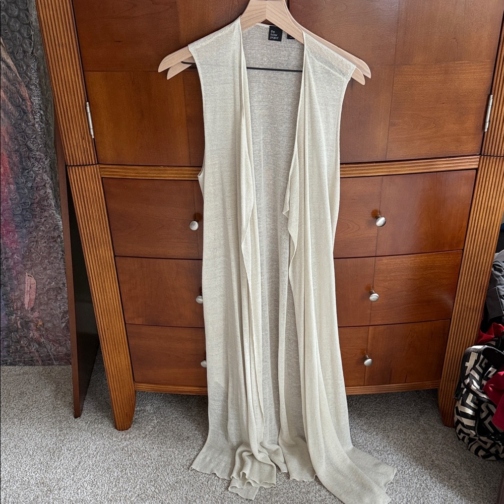The Fisher project Sleeveless Duster Cardigan
